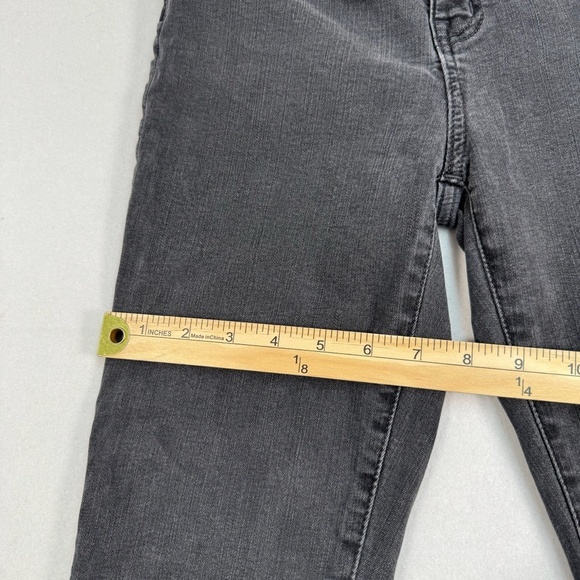 Madewell Jeans Womens 27 Faded Black 11" Skinny High Rise - Picture 12 of 14